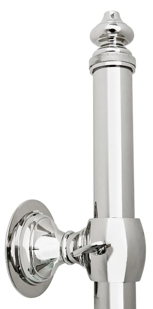 Casa Padrino de pared de dise?o de plata de la plataforma de 100 x 41 x H. 240 cm - muebles de sala de lujo