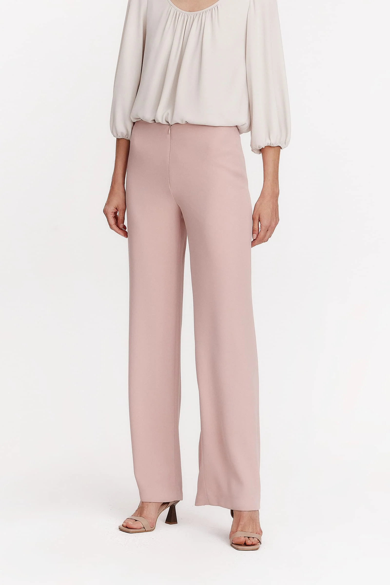 Rivera-spain Pantalón palazzo rosa