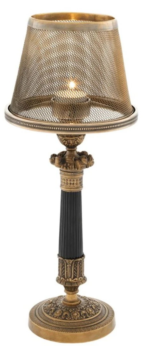 Casa Padrino pantalla de tealight de lujo lat¨®n vintage ? 16 x H. 13,5 cm - Accesorios de Hotel y Restaurante