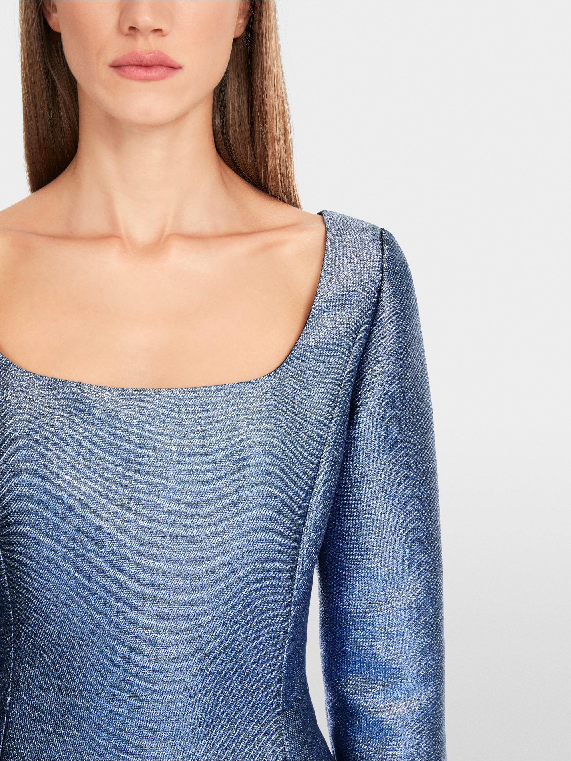 Marc-Cain Dress in shimmering metallic shine