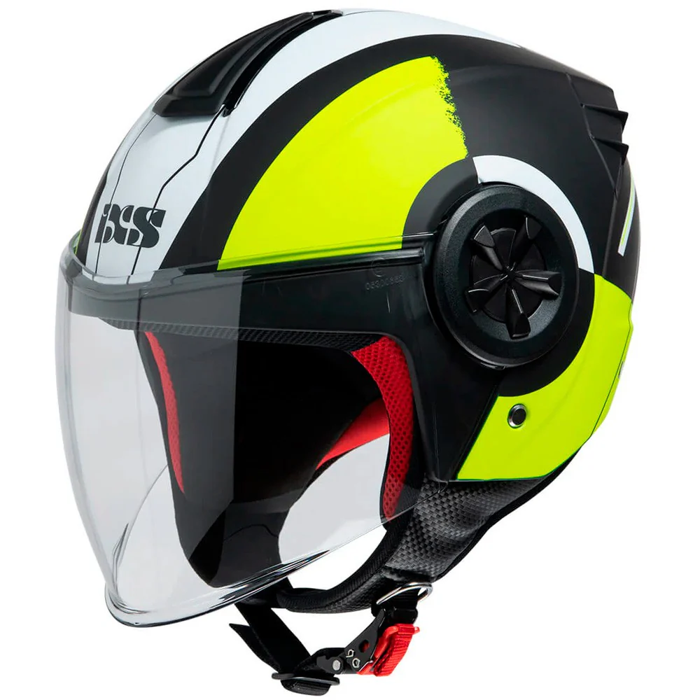 CASCO JET IXS 851 2.0 - NEGRO / FLUOR