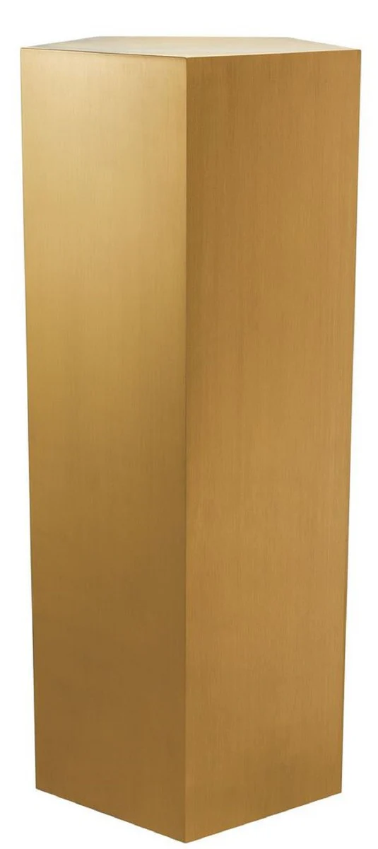 Casa Padrino pilar de acero inoxidable de lujo cobre 42 x 40 x H. 100 cm - Muebles de Salón de Lujo