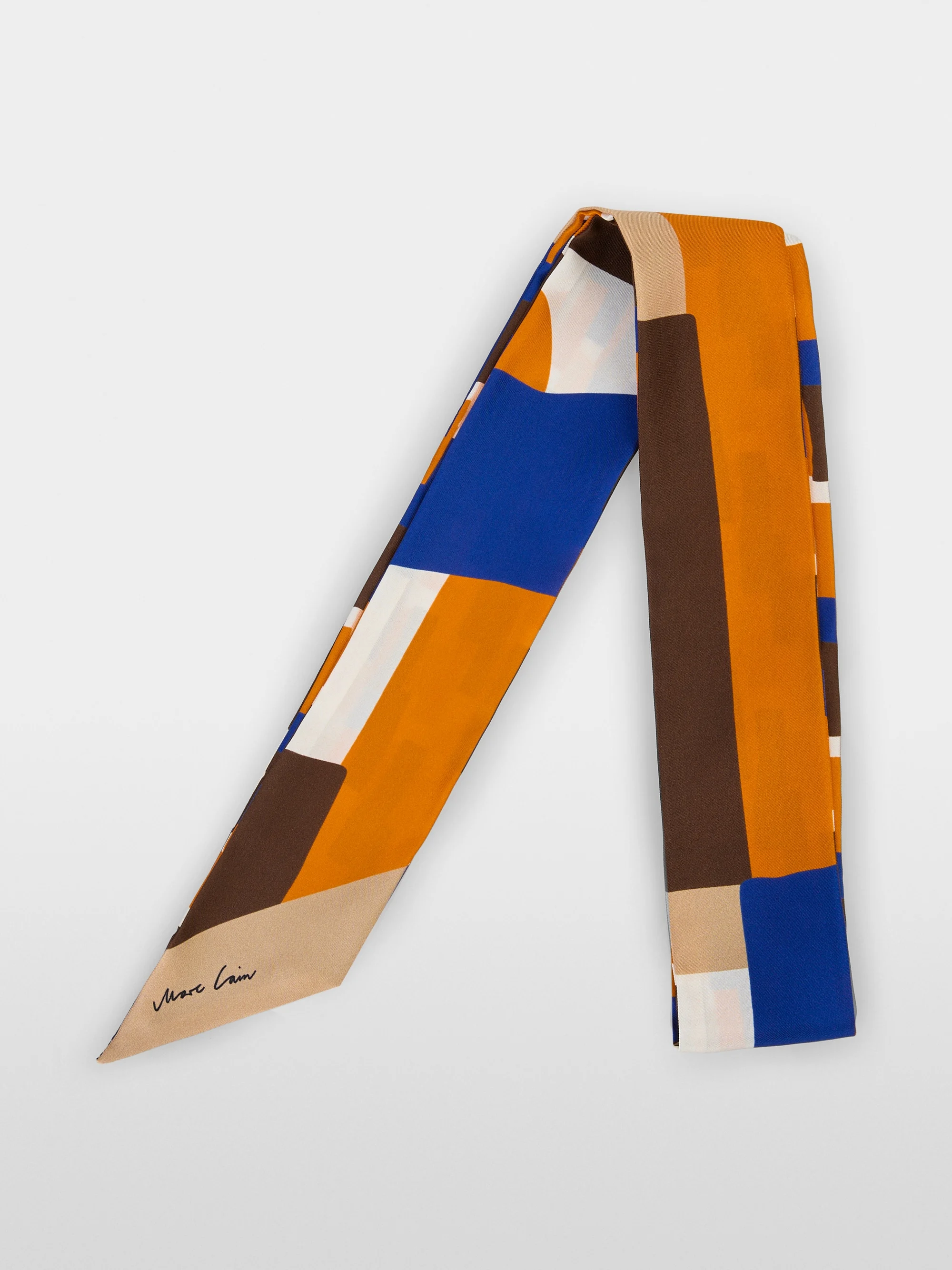 Marc-Cain Silk tie with print