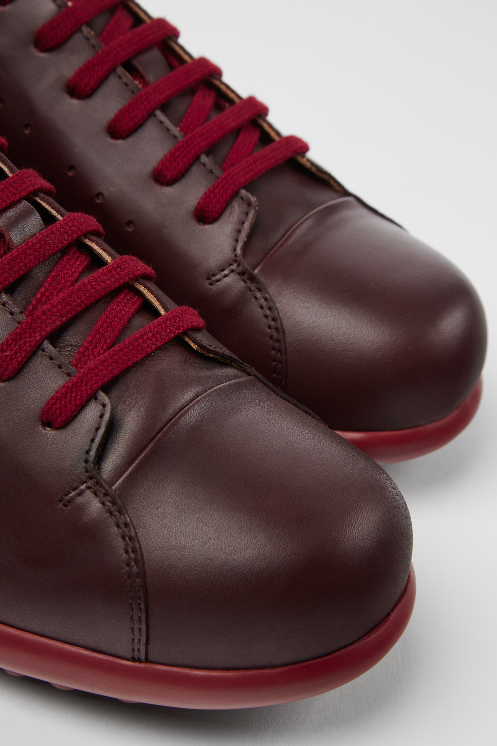 Pelotas XLite - Burgundy leather shoes for men
