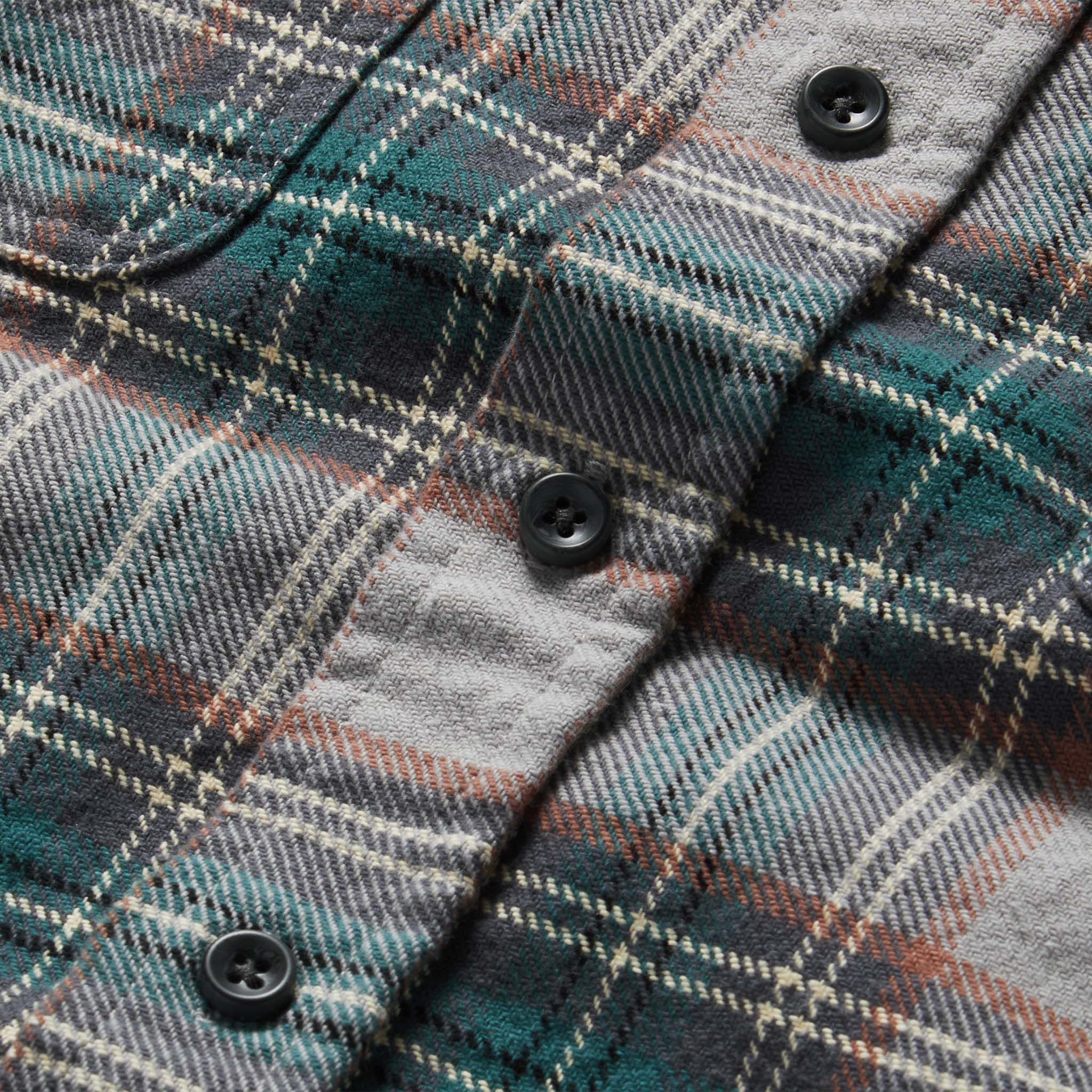 The Ledge Shirt in Coastline Plaid