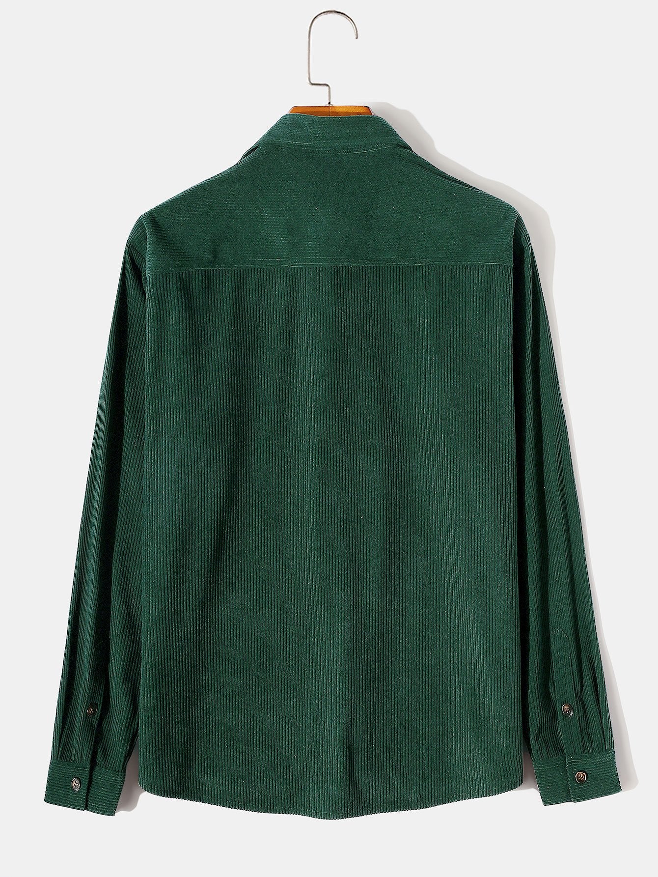 Long Sleeve Button Up Corduroy Shirt