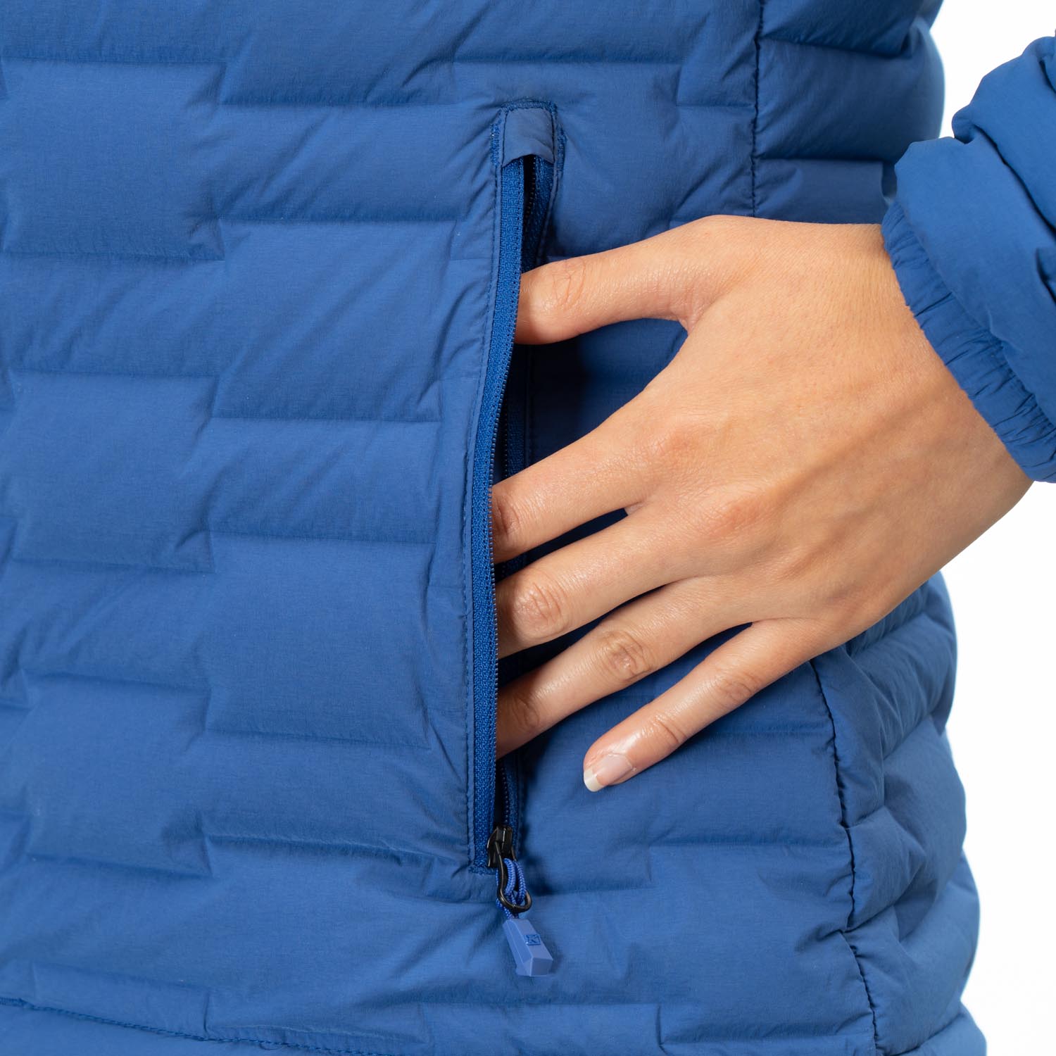 Luna Stretch Down Hooded Jacket