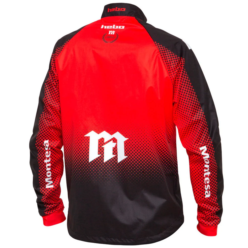 CHAQUETA HEBO WIND PRO MONTESA CLASSIC ROJO