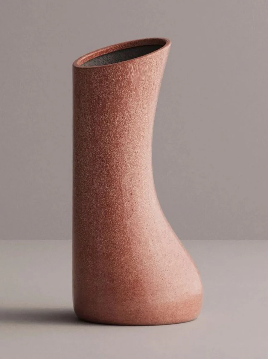 Casa Padrino maceta decorativa de lujo rojo A. ??100 cm - Maceta de hormig¨®n