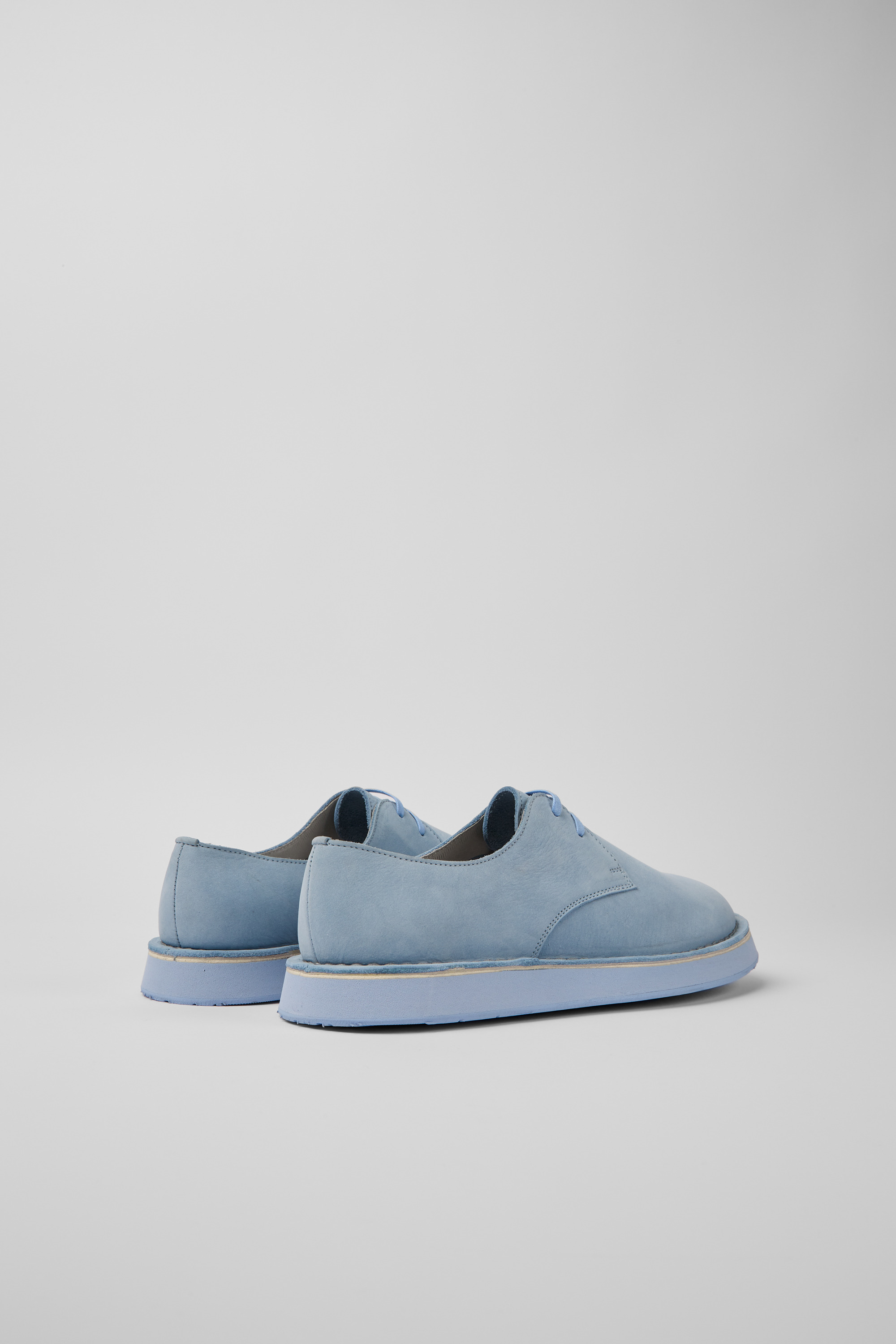 Brothers Polze - Blue leather shoes for men
