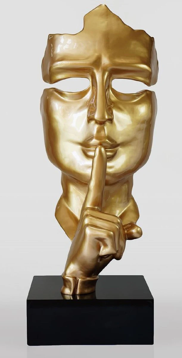 Casa Padrino escultura decorativa XXL oro / negro A. 190 cm