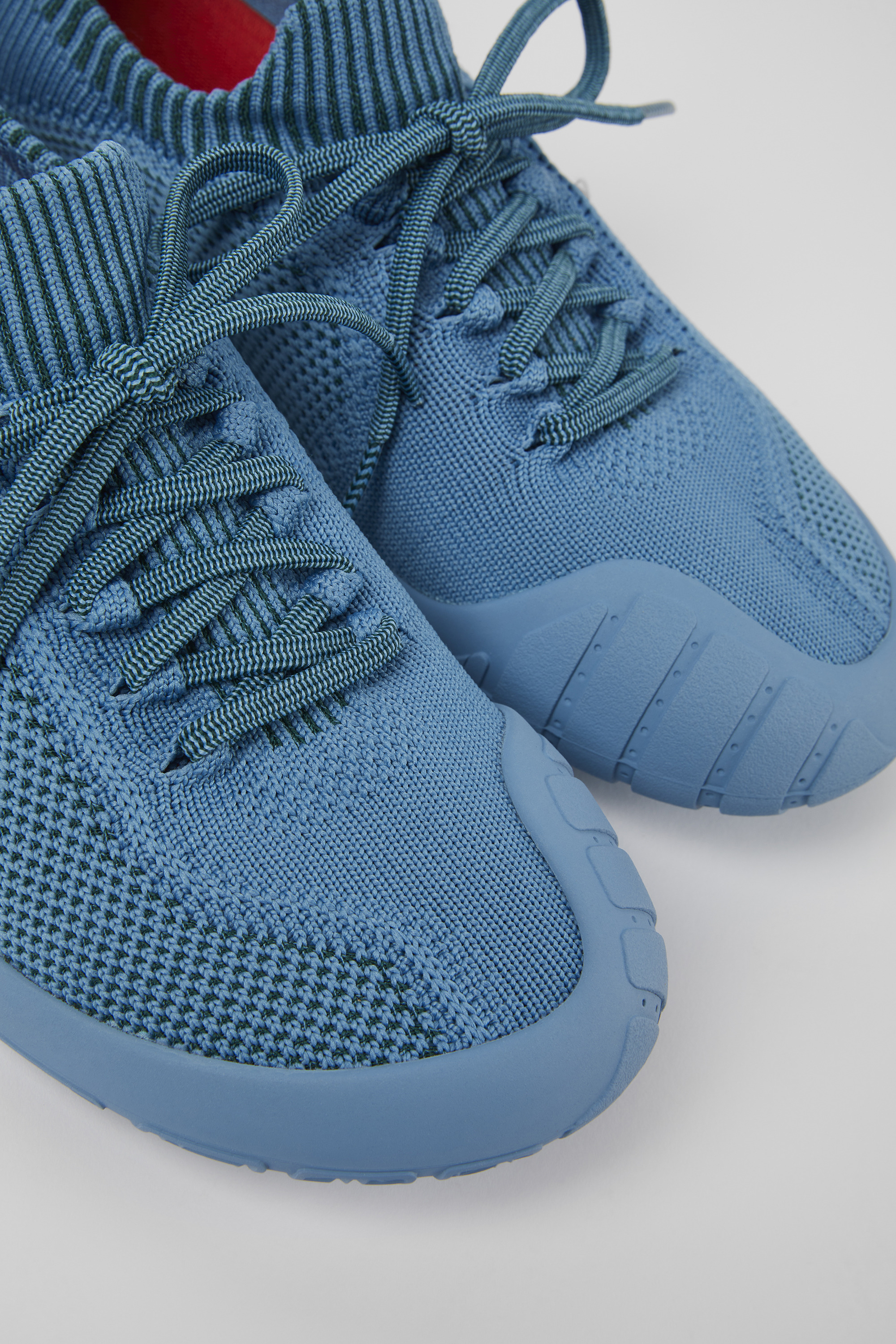 Path - Blue textile sneakers for women