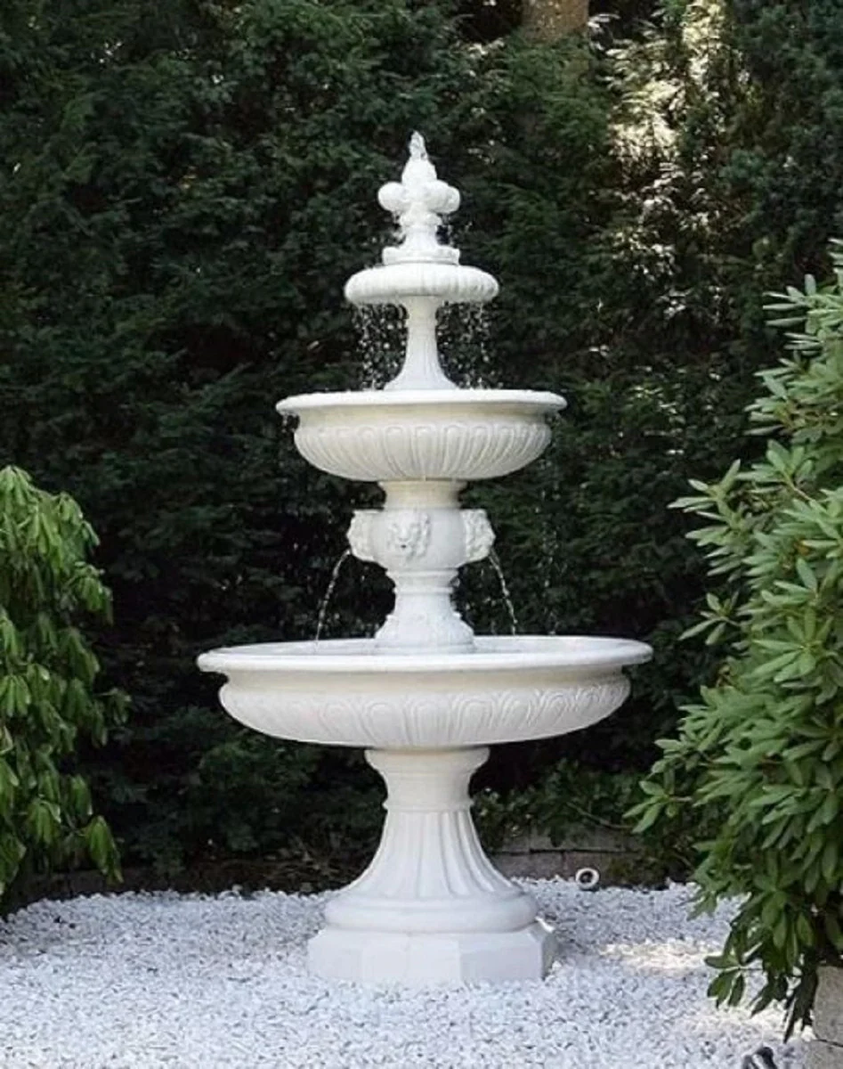 Casa Padrino Fuente Barroco Blanco ? 150 x A. 275 cm - Hecho en Italia