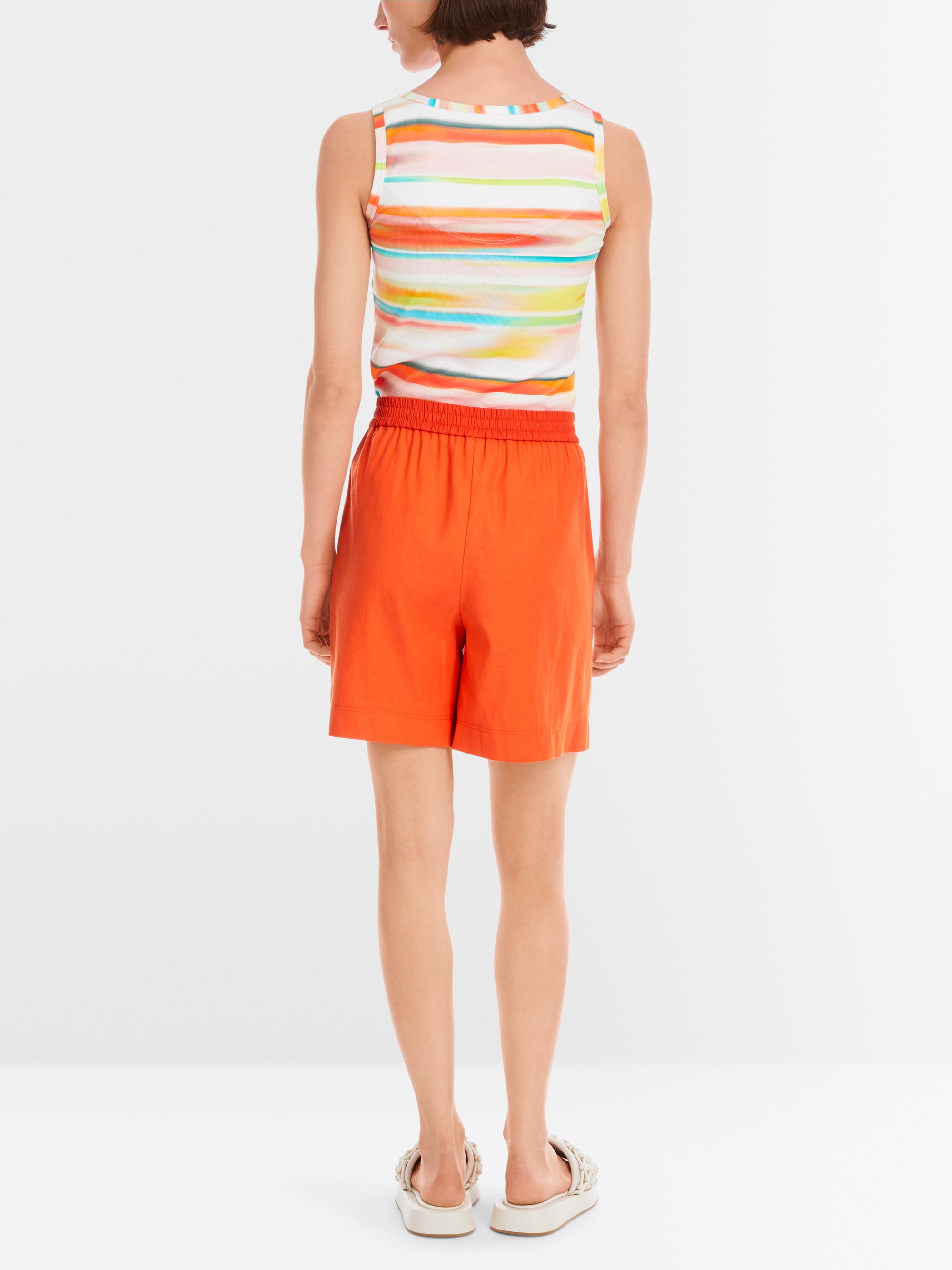 Marc-Cain WILLMAR shorts with linen