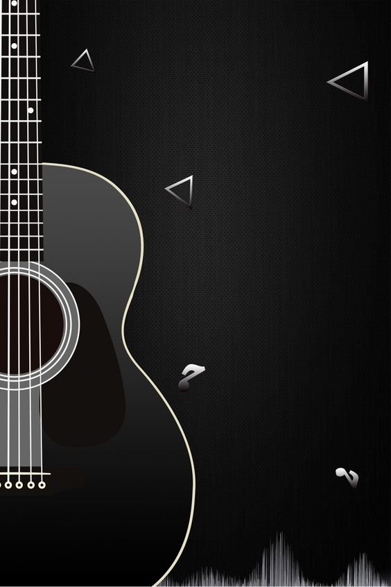 Mens Music Guitar Print Front Buttons Lapel Chest Pocket Loose Casual Hawaiian Shirt