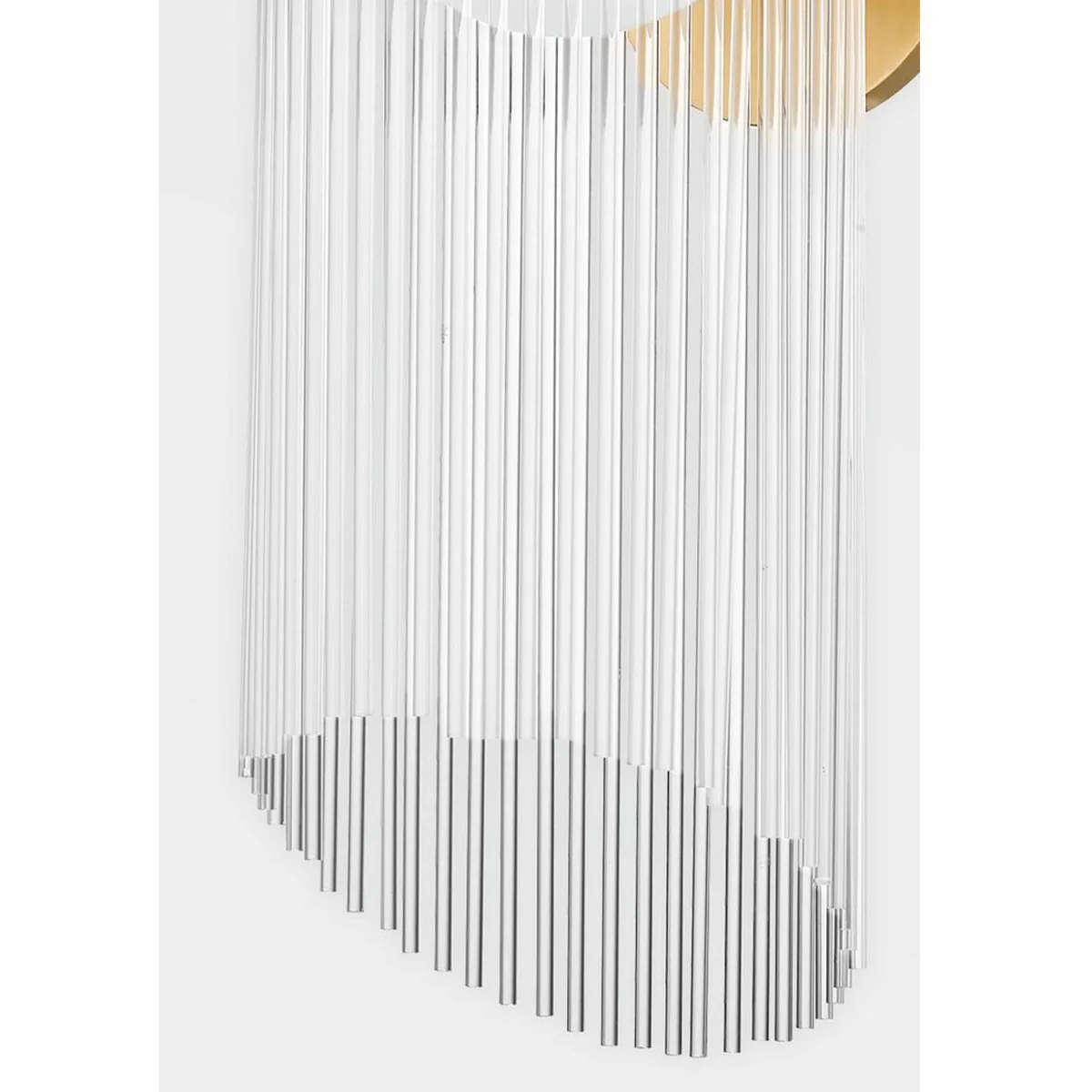 Casa Padrino l¨¢mpara de pared de lujo lat¨®n antiguo / blanco A. 50,8 cm - Luces de lujo