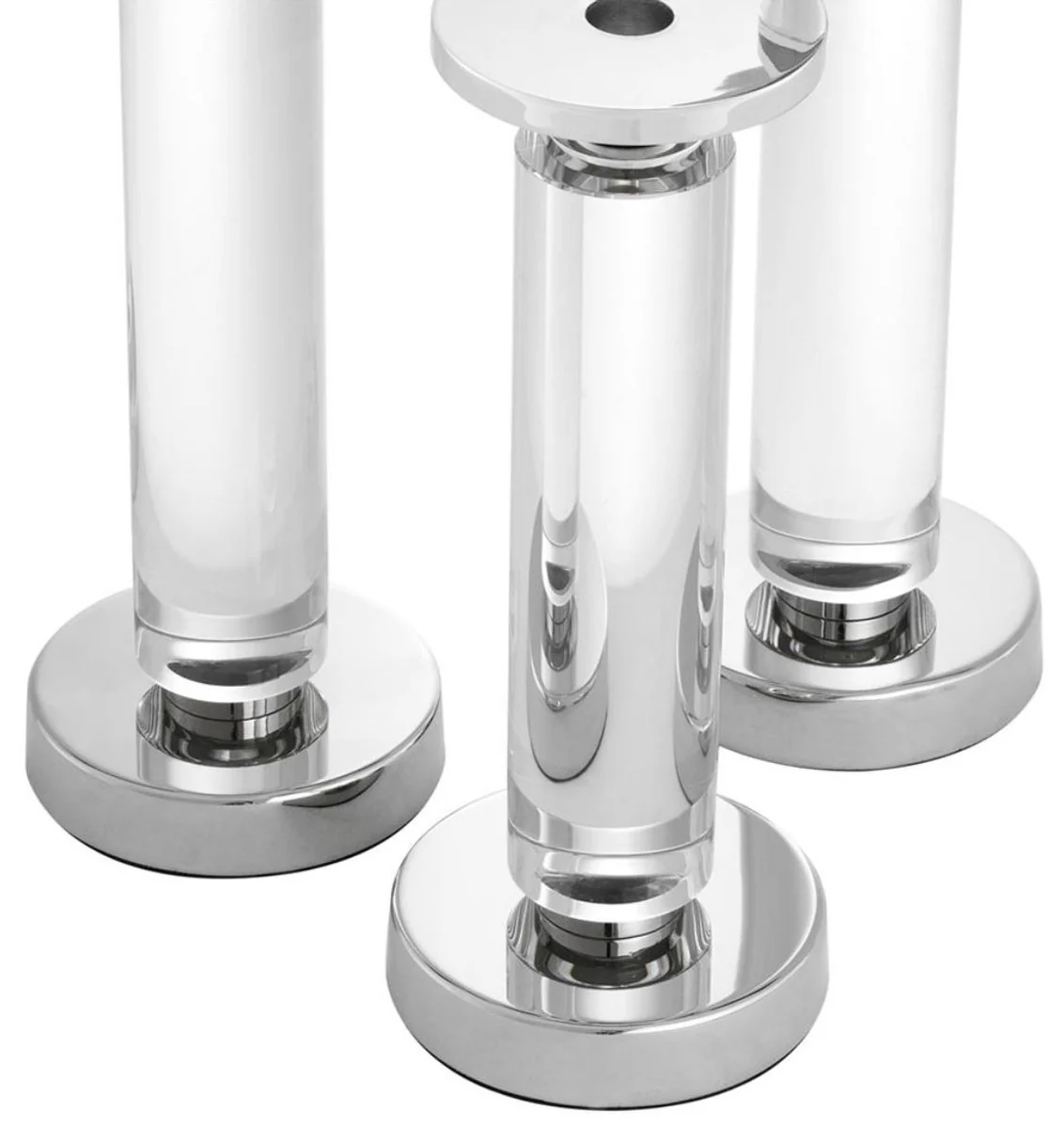 Casa Padrino candelabro de lujo conjunto de 3 - Accesorios de Restaurante del Hotel