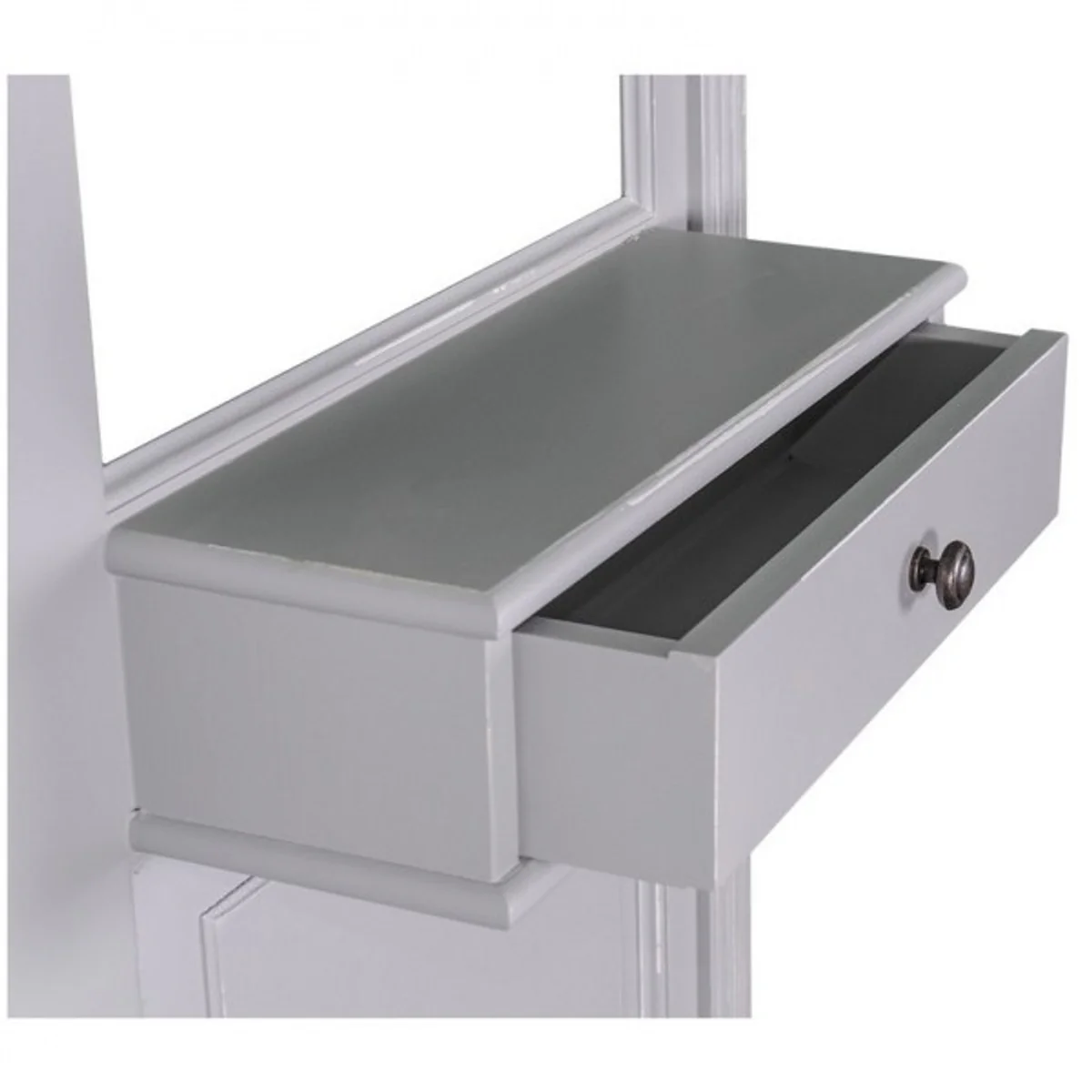 Casa Padrino wardrobe with mirror - country style wardrobe