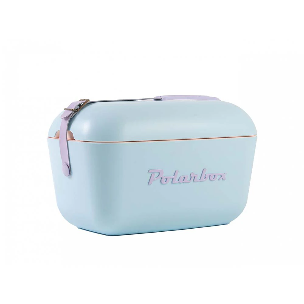 Polarbox Pop 12L celeste – Nevera portátil retro vintage