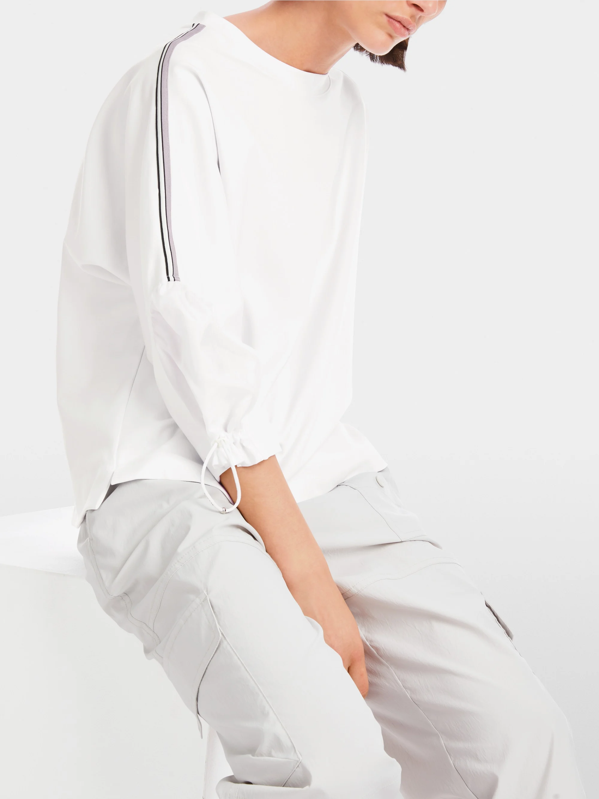 Marc-Cain Sweatshirt with batwing sleeves