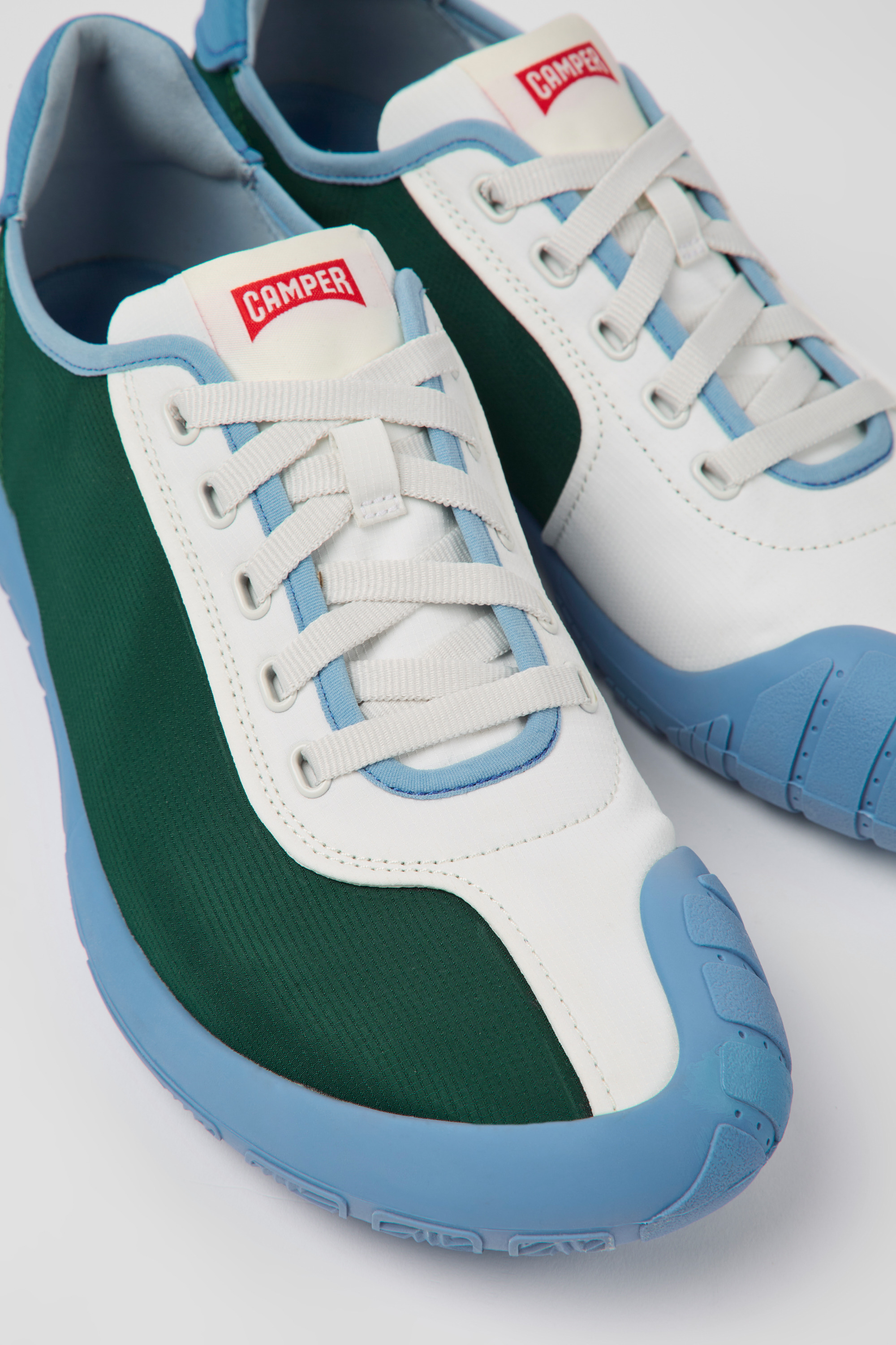 Twins - Multicolored textile sneakers for men