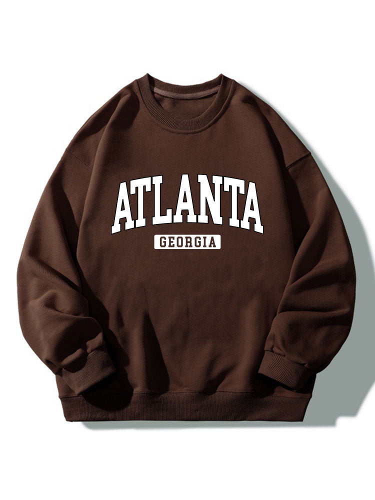 Atlanta Print Relaxed Sweatshirt