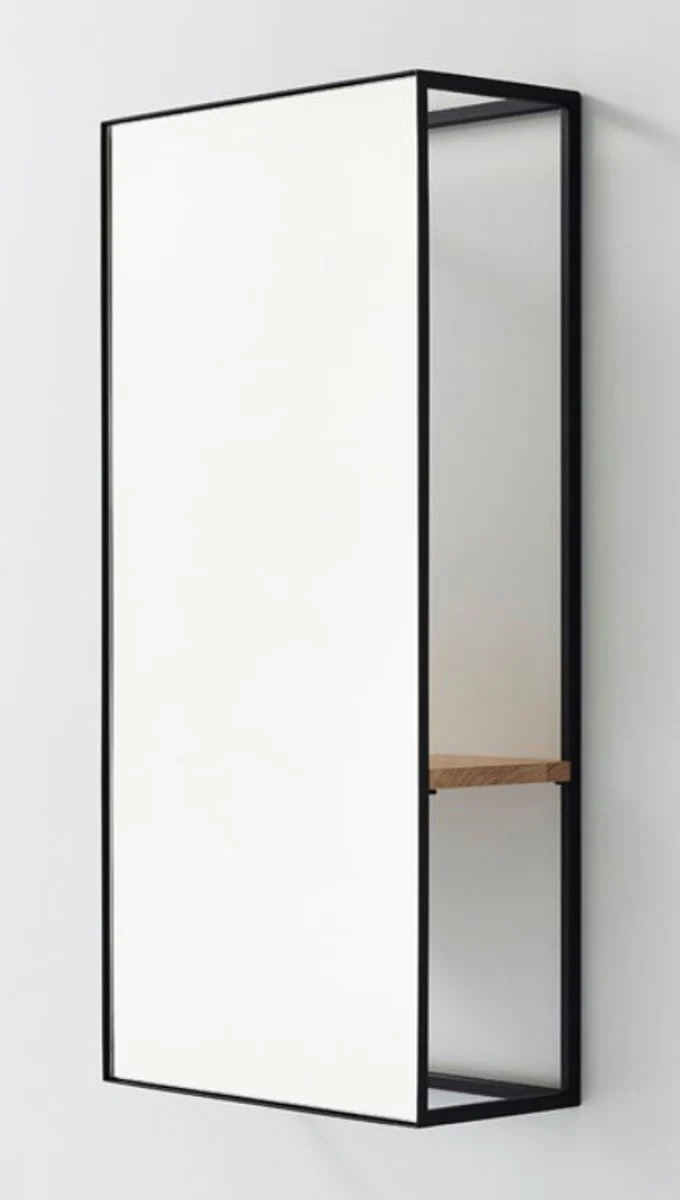 Casa Padrino espejo de pared de lujo con estante 40 x 17 x H. 80 cm - Espejo de Dise?o