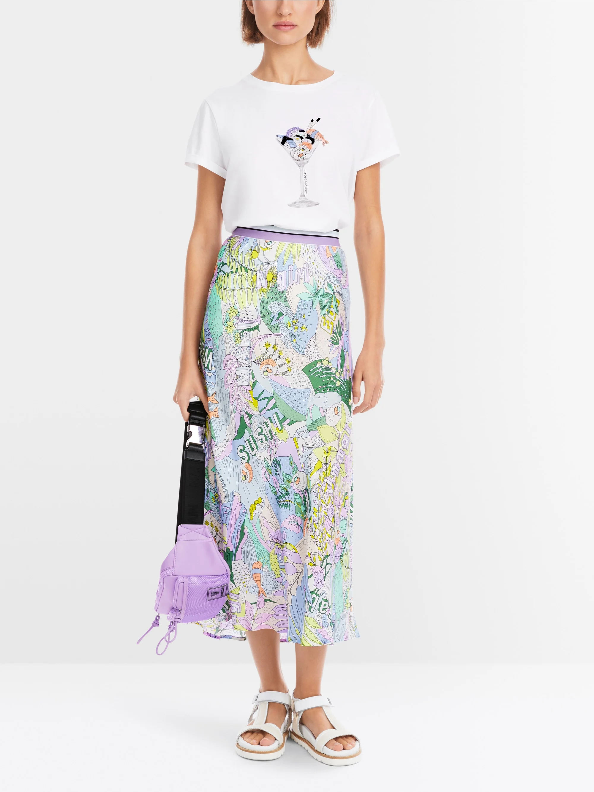 Marc-Cain T-shirt with 3D appliqué