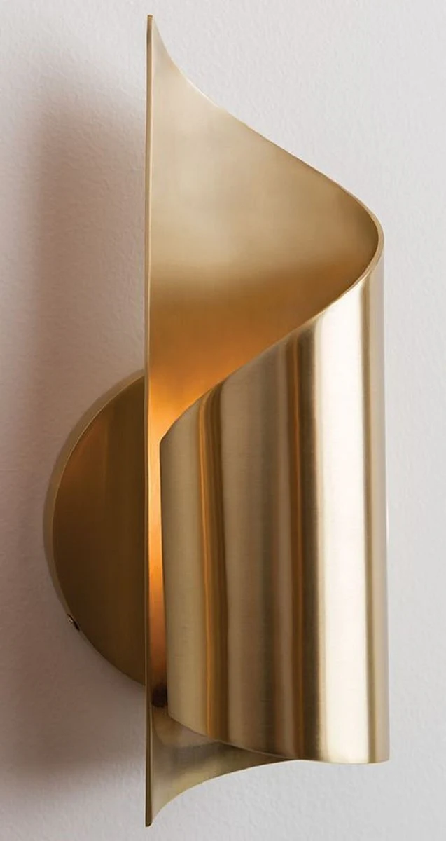 Casa Padrino l¨¢mpara de pared LED de lujo lat¨®n antiguo A. 24,77 cm