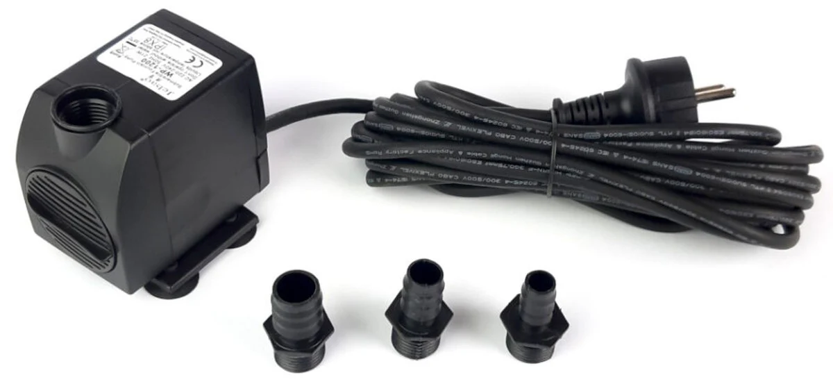 Casa Padrino bomba para fuente - Bomba de agua - Bomba para fuente de jard¨ªn negro