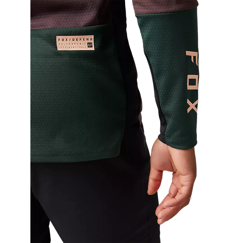 Womens Defend Long Sleeve Jersey