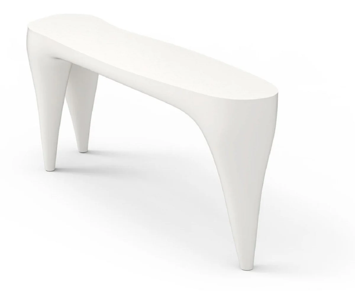 Casa Padrino consola de jard¨ªn de lujo blanco mate 200 cm