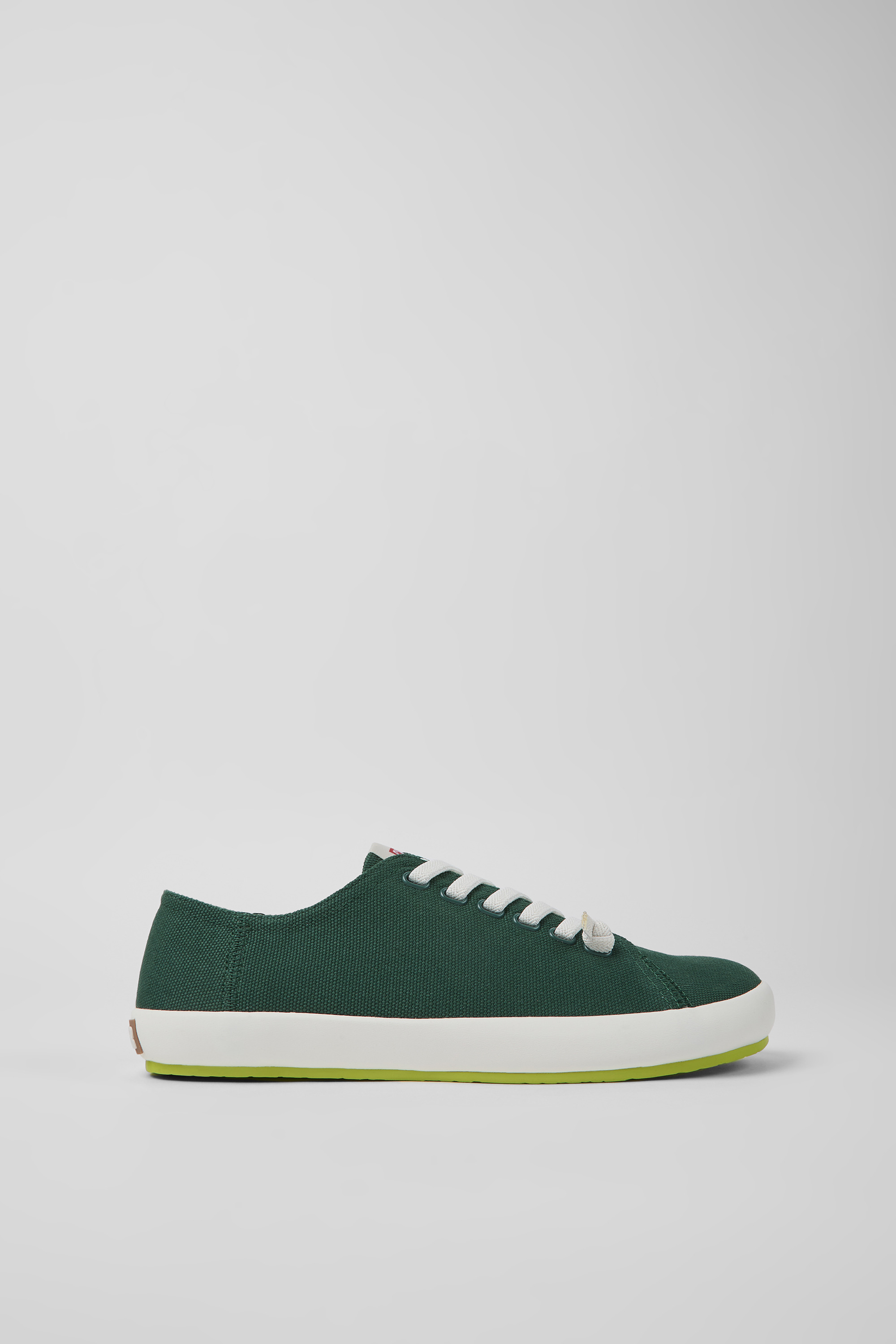 Peu Rambla - Green textile sneakers for men