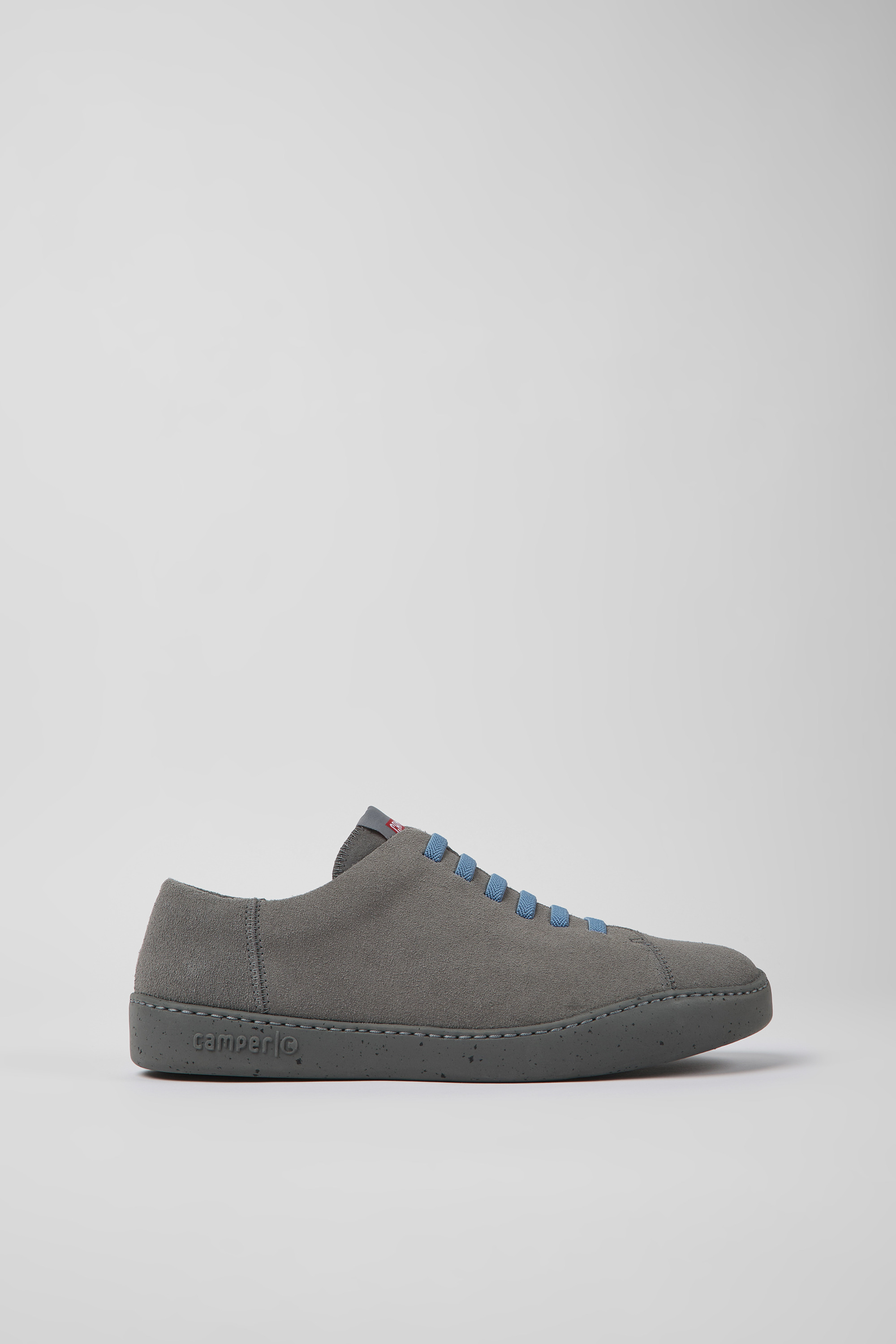 Peu Touring - Gray nubuck sneakers for men