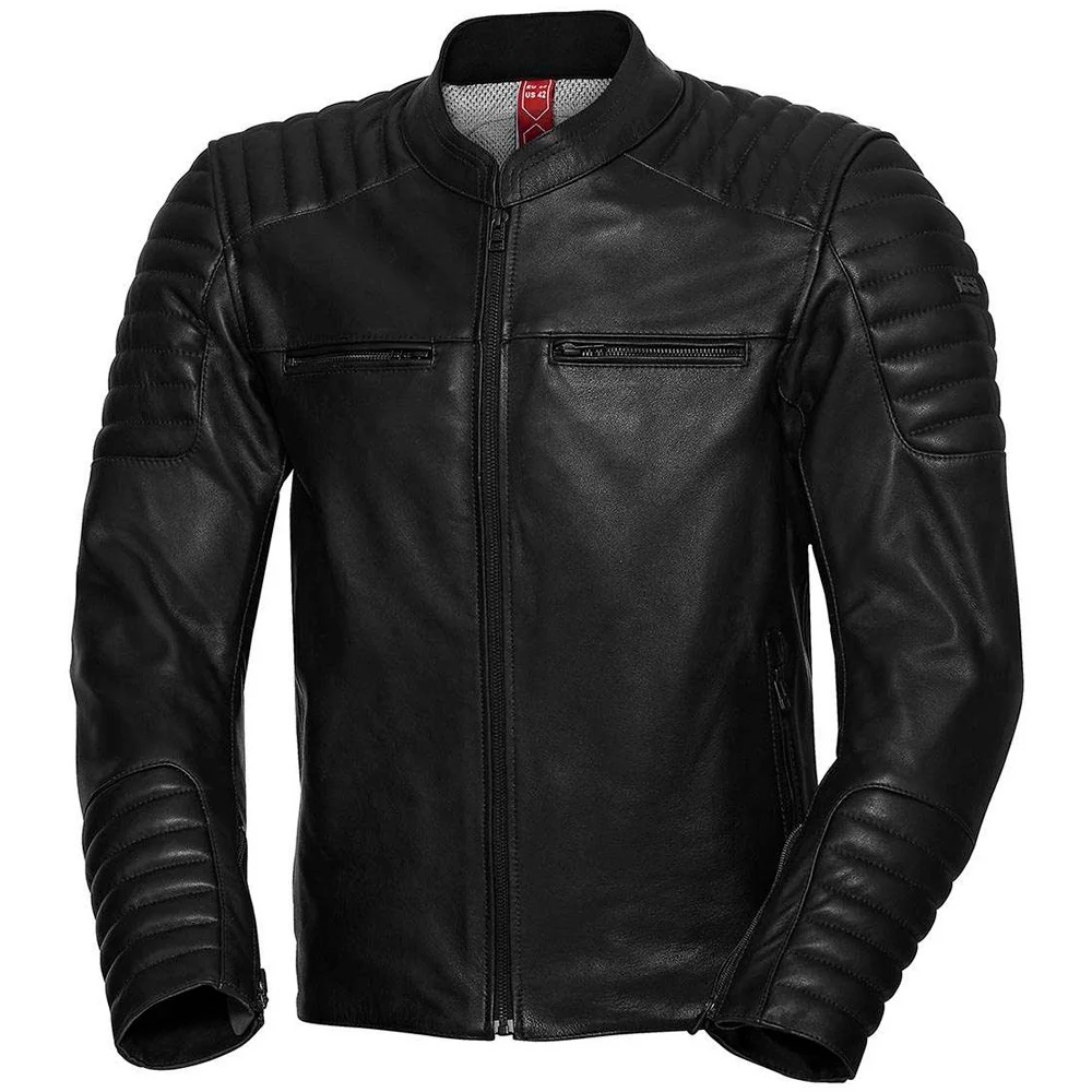 CHAQUETA PIEL IXS LD CLASSIC - NEGRO