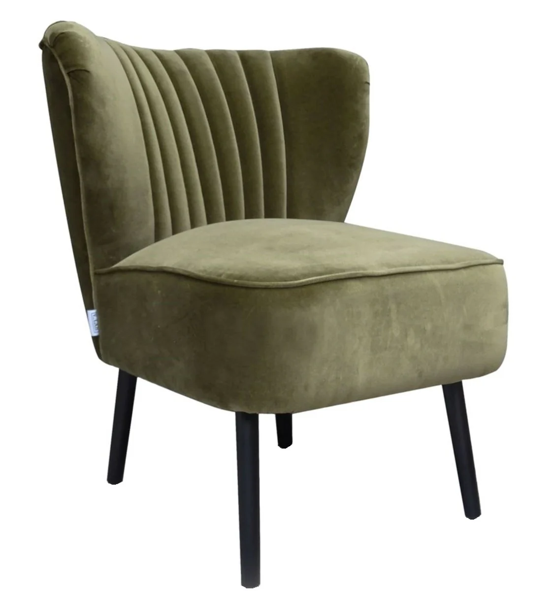 Casa Padrino sillón de salón de lujo verde 61 x 70 x H. 73 cm - Muebles de Diseño