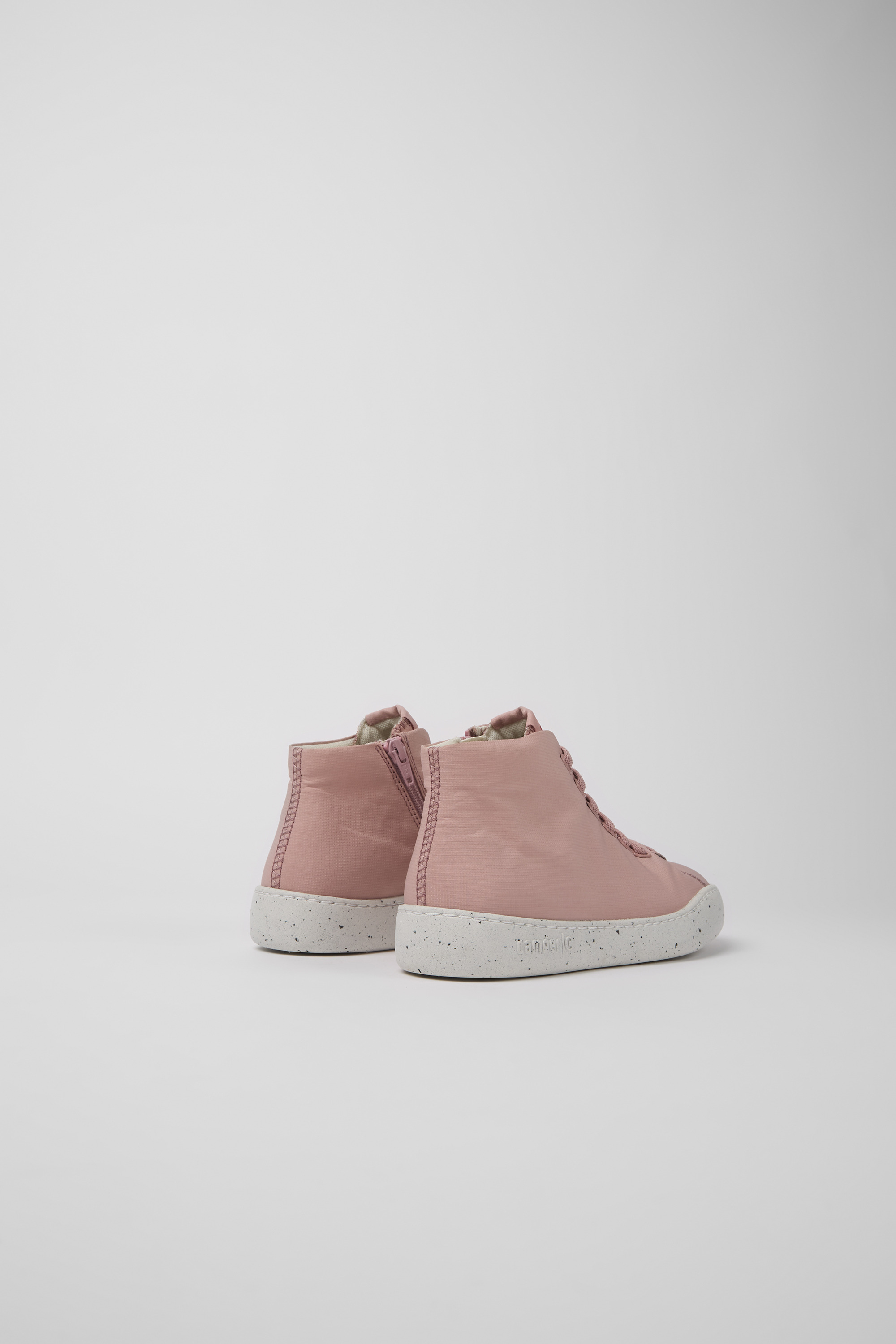 Peu Touring - Pink recycled PET sneakers for women