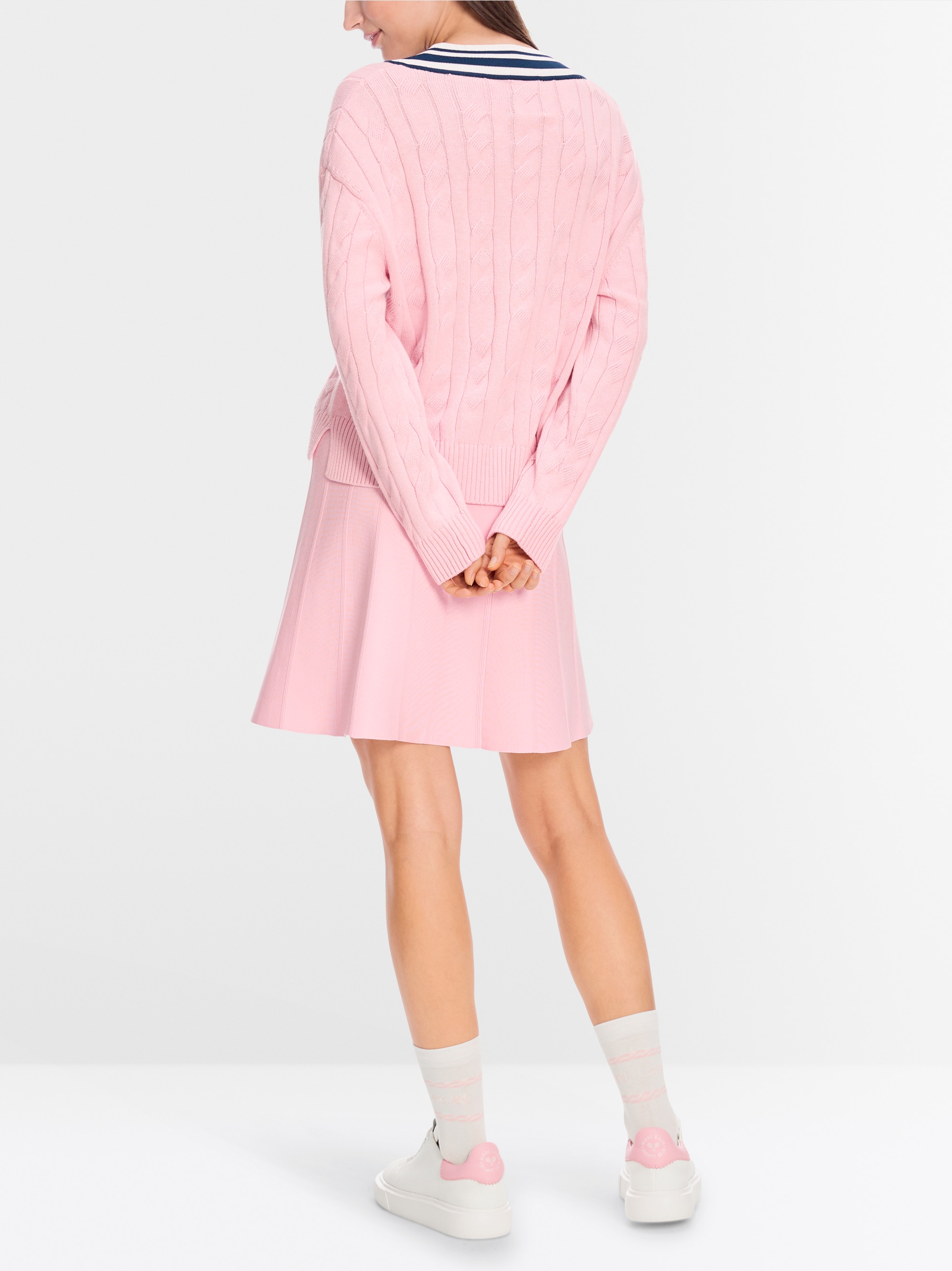 Marc-Cain Jumper with cable pattern