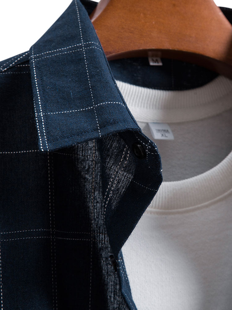 Plaid Button Up Shirt