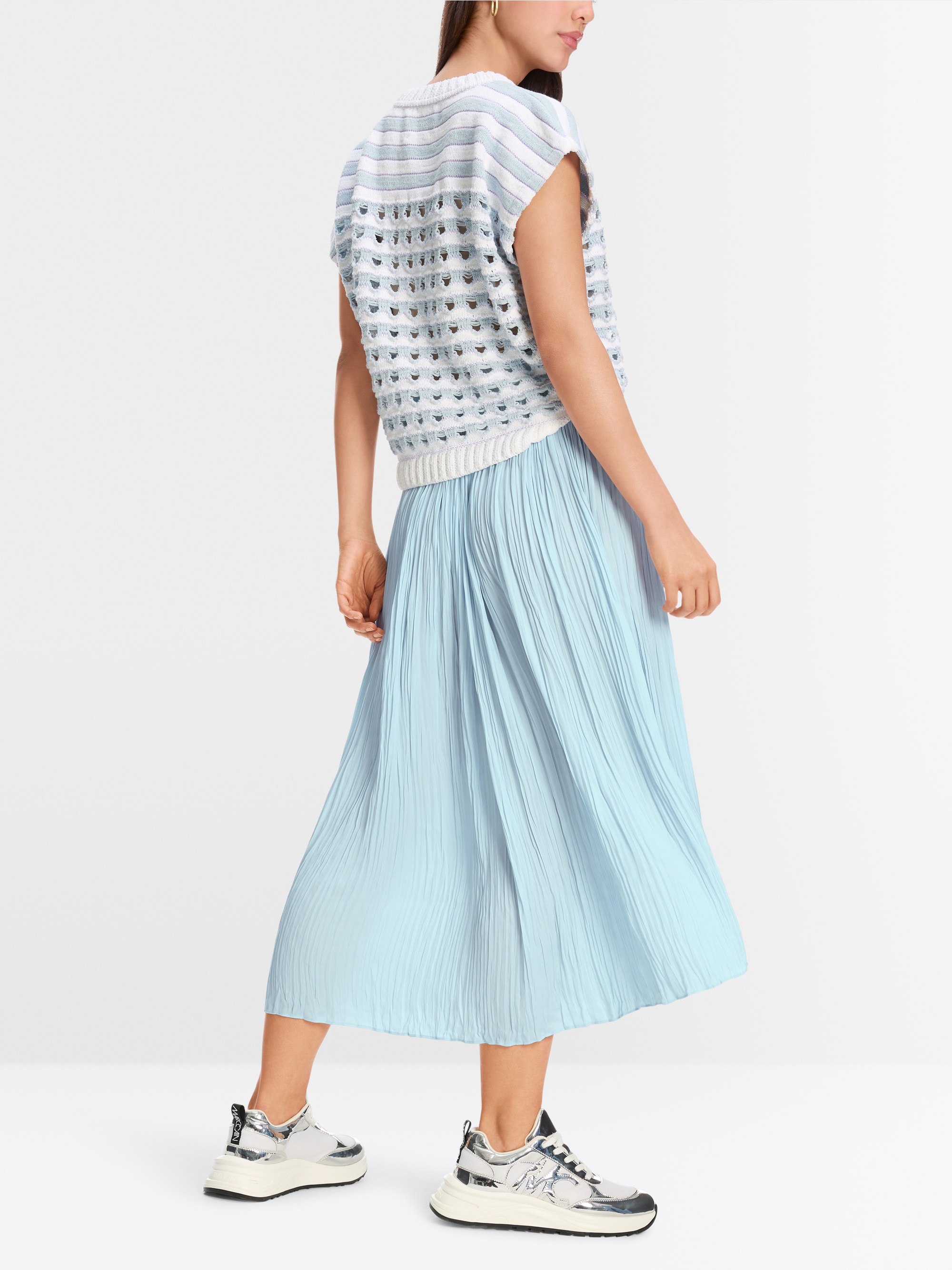 Marc-Cain Rethink Together pleated skirt
