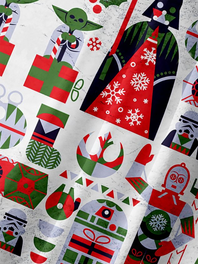 Christmas Chest Pocket Short Sleeve Shirt