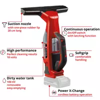 Cordless Window Cleaner BRILLIANTO