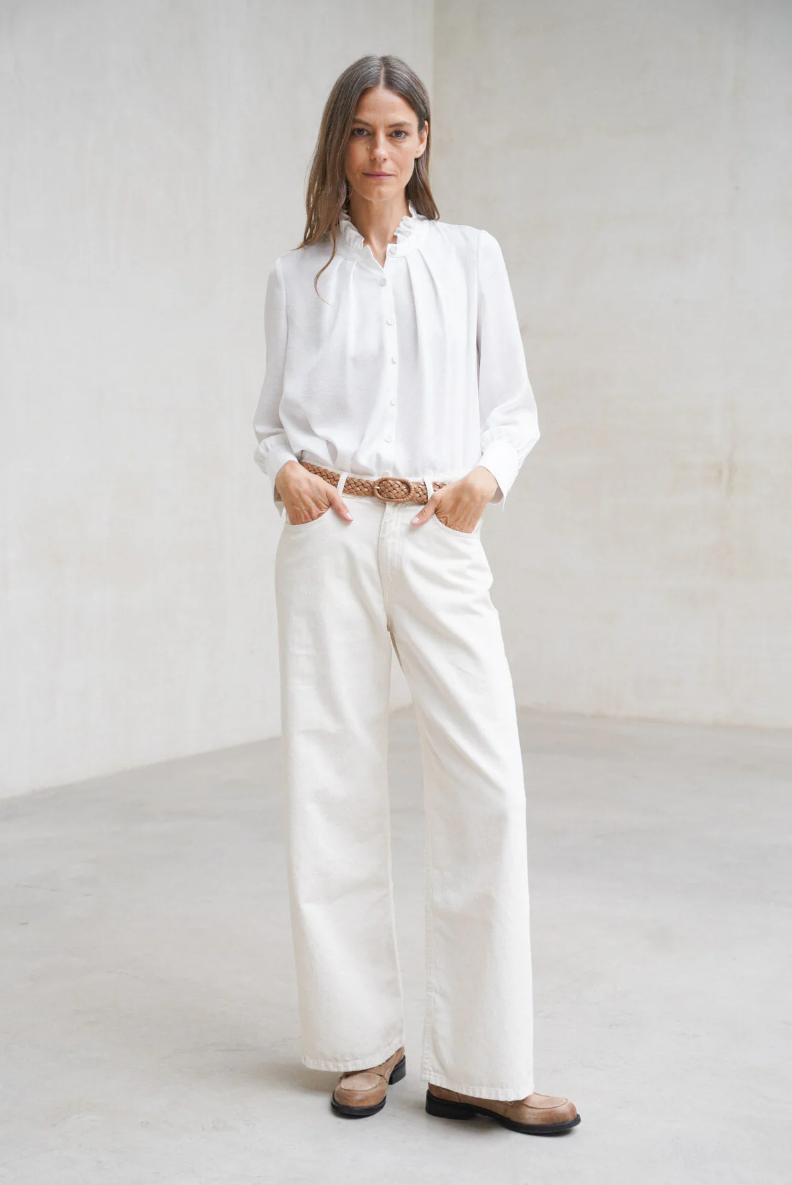 Rivera-spain Pantalón Evoque denim crudo