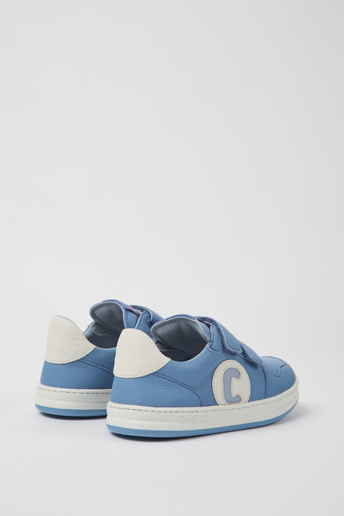 Runner Blue leather sneakers for boys