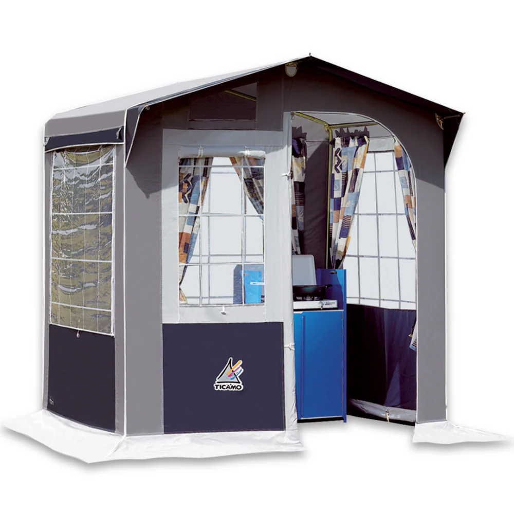 Tienda cocina pvc Ticamo IRATI 190 x 145 con tapas