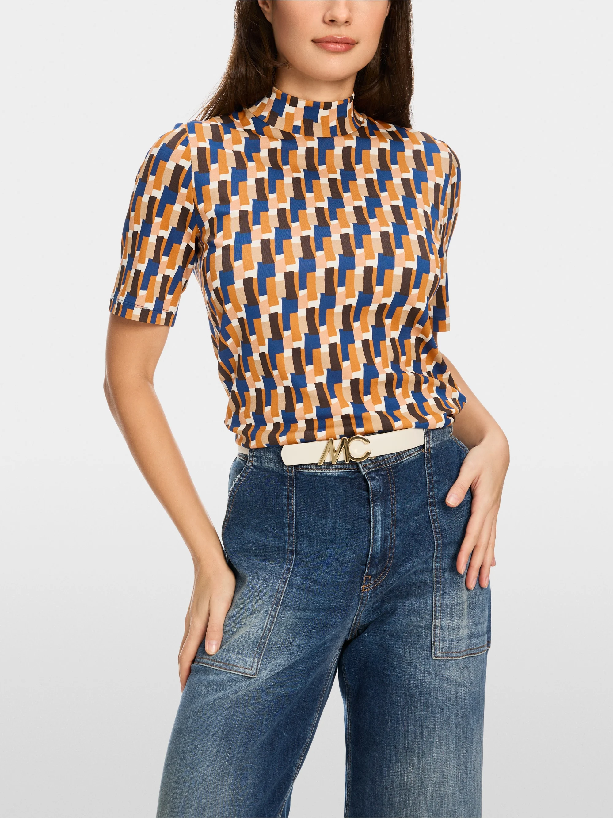 Marc-Cain Artsy T-shirt in a fitted cut