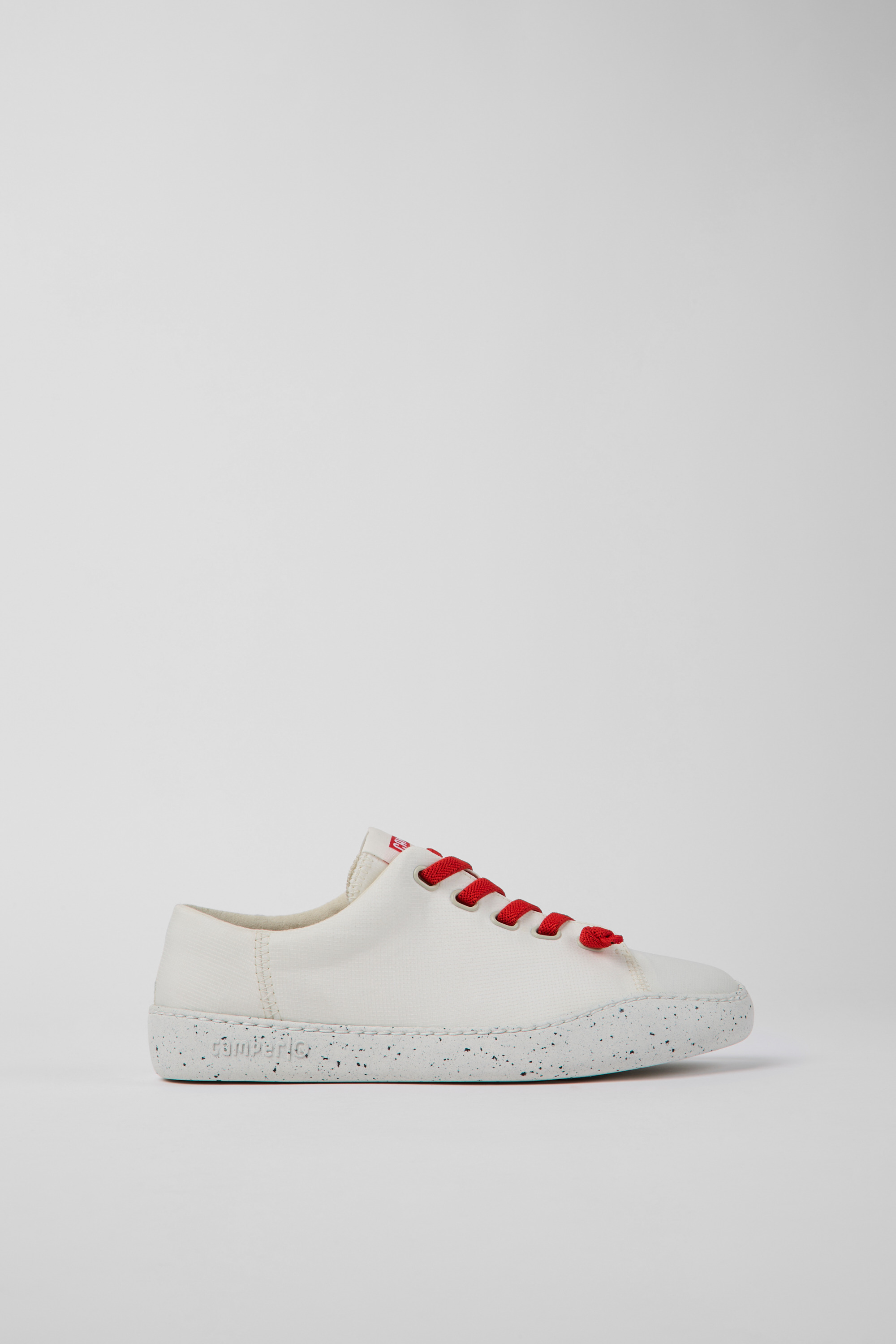 Peu Touring - White textile sneakers for women