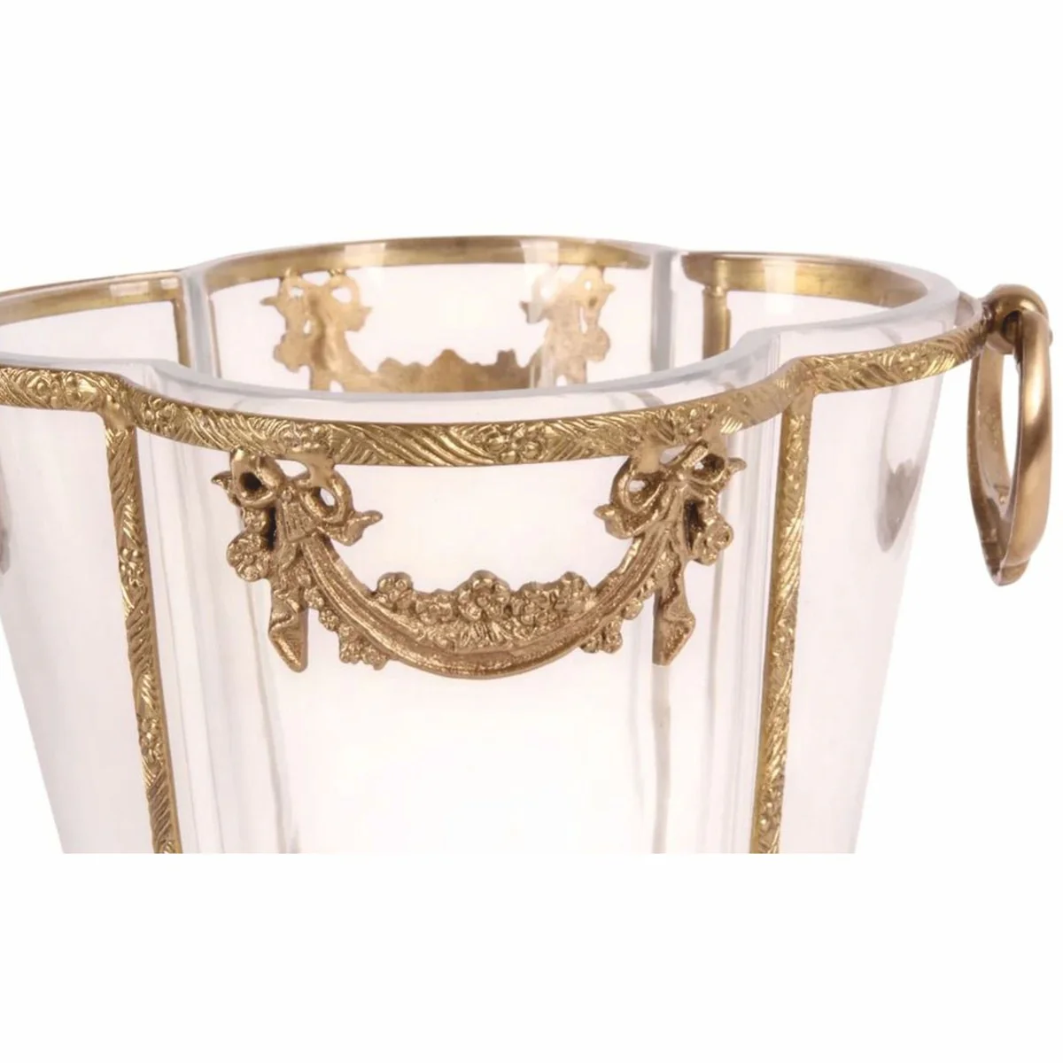 Casa Padrino Enfriador de Vino Barroco Lat¨®n Al. 25 cm - Enfriador de Champa?a Barroco