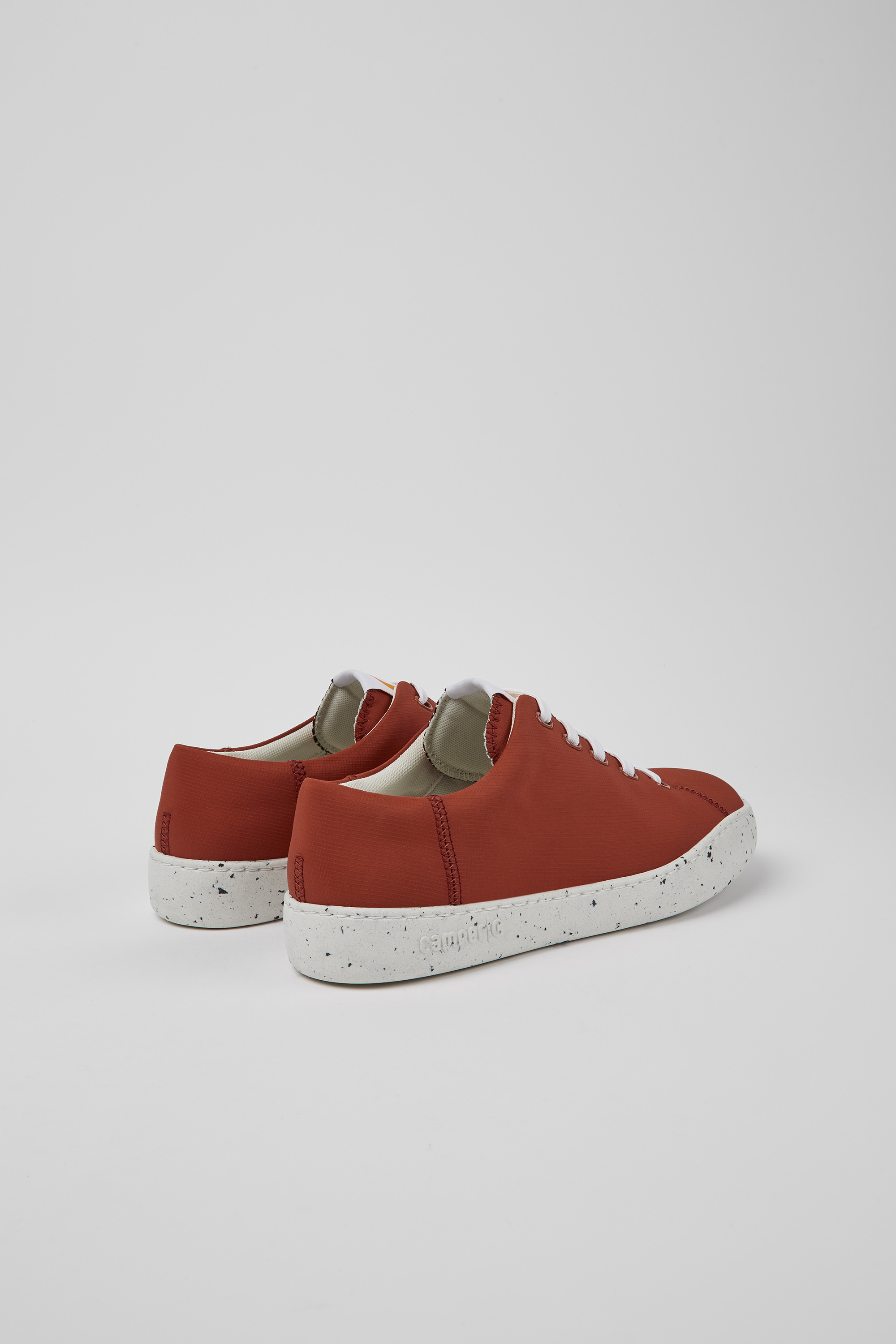 Peu Touring - Red recycled PET sneakers for men