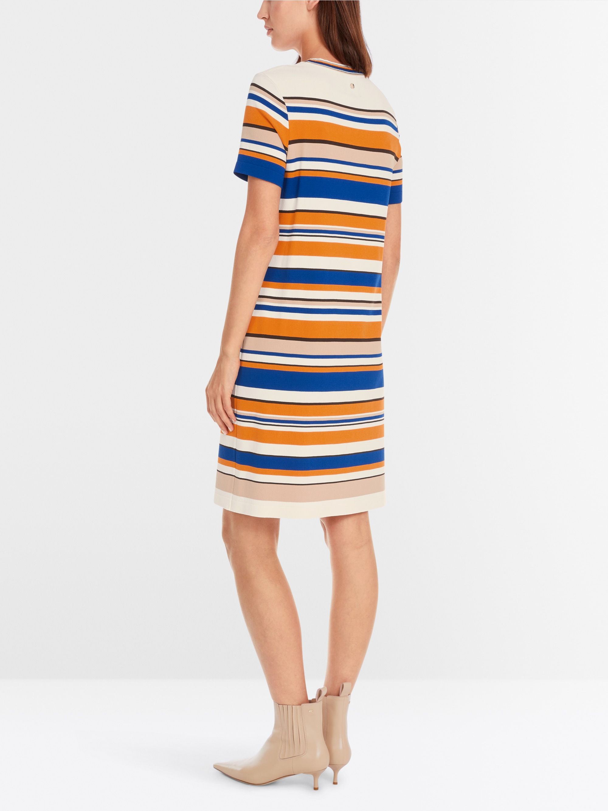 Marc-Cain Rethink Together striped dress